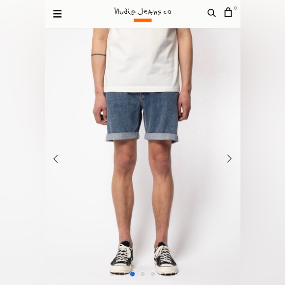 NWT Nudie Jean shorts. - Picture 1 of 7